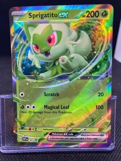 Pokemon Sprigatito ex 087 - Scarlet & Violet Promo - NM English - Image 1