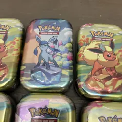 Pokemon MEGA HEROES Mini Tins Factory Sealed/ New Lot (15) - Image 5