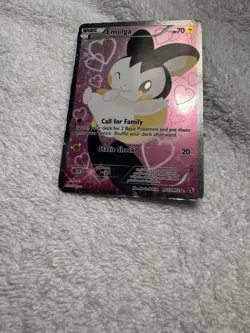 Pokemon Emolga RC23/RC25 Legendary Treasures Radiant Collection Full Art Holo LP - Image 1