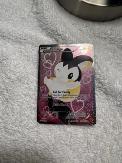 Pokemon Emolga RC23/RC25 Legendary Treasures Radiant Collection Full Art Holo LP - Image 2
