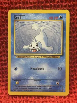 Seel 41/102 Base Set - Pokemon - MP - 1999 Pokemon Vintage - Image 1