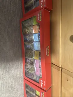3X Lot Pokemon Prismatic Evolutions Costco 8 Mini-Tin Bundle w/Promo SEALED - Image 5