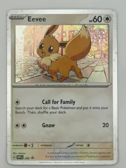Destined Rivals Black Star Promo - Eevee - SVP200 - Pokemon TCG - Image 1