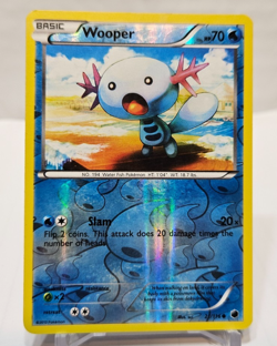Wooper 21/116 Common Reverse Holo Black & White Plasma Freeze Pokemon 503 - Image 1