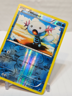 Wooper 21/116 Common Reverse Holo Black & White Plasma Freeze Pokemon 503 - Image 4
