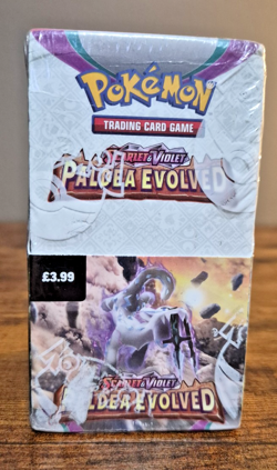 Pokemon TCG Paldea Evolved Half Booster Box 18 pack Sealed US SELLER 172042 - Image 1