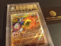 POKEMON CHARIZARD VSTAR SWSH262 BLACK STAR PROMO - ENGLISH - BGS 9 MINT - Image 3