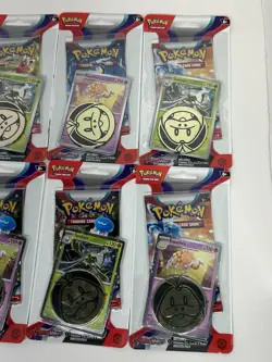 10x Pokemon TCG: Scarlet & Violet Spidops & Espathra Promo Booster Packs ?? - Image 5