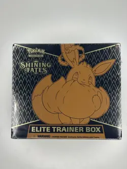 2021 POKEMON SHINING FATES ELITE TRAINER BOX ETB FACTORY SEALED A - Image 1