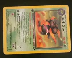 Pokemon Dark Gloom 36/82 1st Edition Team Rocket WOTC Vintage NM - Image 2