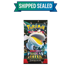 Pokemon TCG Paldean Fates 1x Booster Pack (Sealed) - Image 1