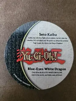 1996 Yu-Gi-Oh! Disk Hologram - Seto Kaiba And Blue-Eyes White Dragon - Image 3