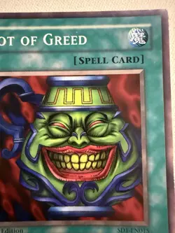 Pot of Greed SD1-EN015 1st Ed LP Vintage Yu-Gi-Oh Spell - GravesVault - Image 4