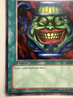 Pot of Greed SD1-EN015 1st Ed LP Vintage Yu-Gi-Oh Spell - GravesVault - Image 5