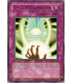 Yugioh - Spell Reclamation (Rare) (1st Edition) - TAEV-EN076 P - Image 1