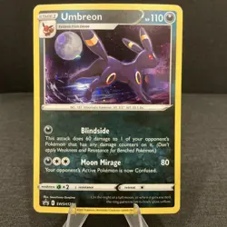 Umbreon SWSH129 Black Star Promo Holo Pokemon TCG Card - Image 1