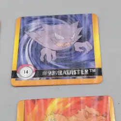 Lot of 14 Pokemon Artbox 1999 Premier Edition Action Flipz 3D Cards 2 Duplicates - Image 5