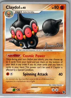 Claydol 15/106 Non Holo World Championships Great Encounters - Pokemon Card - LP - Image 1