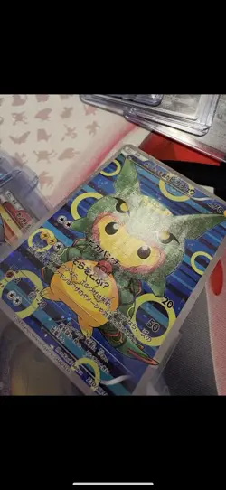 Poncho Pikachus And Mario Luigi Pikachu Set Of 10 Cards XY Box Promos - Image 3
