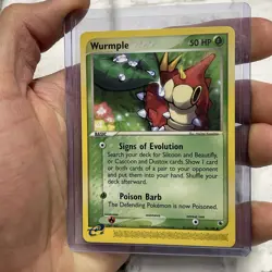 Wurmple 78/109 Pokemon EX Ruby & Sapphire NM/MT Nintendo E-Reader Vintage Card - Image 2