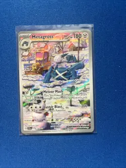 Pokemon Metagross TCG Scarlet & Violet Temporal Forces Holo Card 178/162 - Image 1