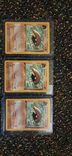 Pokemon TCG Kabuto Card 1st Edition Fossil 50/62 - Image 1