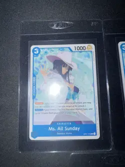 Ms. All Sunday (Promotion Pack 2023) OP01-079 One Piece Promotion Cards Regular - Image 2