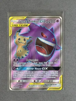 Gengar & Mimikyu GX 164/181 SM - Team Up Pokemon Card NM - Image 1