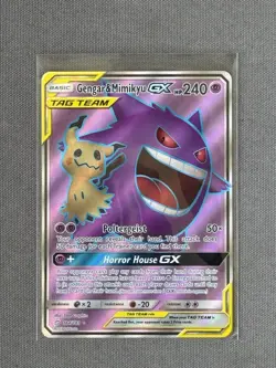 Gengar & Mimikyu GX 164/181 SM - Team Up Pokemon Card NM - Image 2