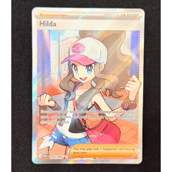 Hilda 164/086 Full Art Ultra Rare SV: White Flare Pokemon TCG Trainer Card - Image 2