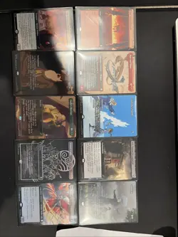 Magic The Gathering Avatar The Last Airbendender Bundle (10 Cards) - Image 1