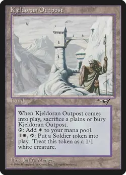 Kjeldoran Outpost Alliances LP MTG - Image 1