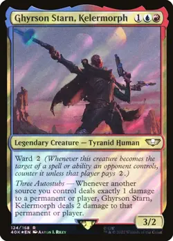MTG | Ghyrson Starn, Kelermorph (Surge Foil) | Warhammer 40,000 40K | NM | Rare - Image 1