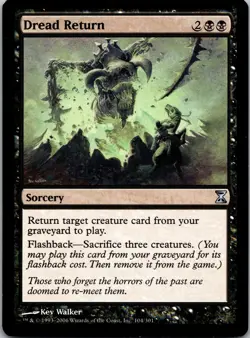 Dread Return - Time Spiral #104 Magic the Gathering MTG - Image 1