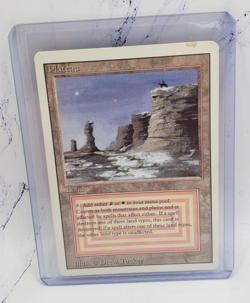 Plateau Dual Land Magic the Gathering Revised Edition Regular - Image 1