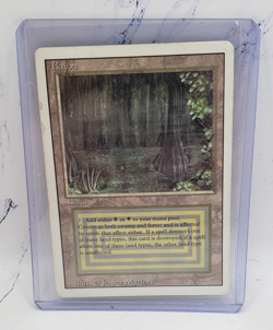 Magic the Gathering 1994 Bayou Revised Edition Dual Land English - Image 1
