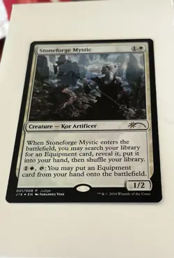 MTG Stoneforge Mystic JUDGE Promo Unreleased Not Grand Prix Nrmt VERY SCARCE - Image 1