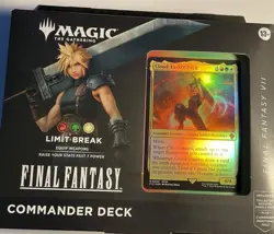 MTG Final Fantasy VII Limit Break Commander Deck new - Image 1