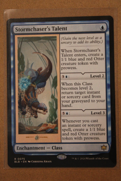 Stormchaser's Talent Bloomburrow Regular - Image 1