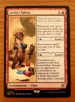 MTG Artist's Talent #124 (NM) - (Regular) Bloomburrow - Image 1