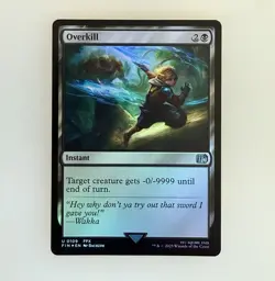 Magic the Gathering: Overkill Final Fantasy Foil NM - Image 1