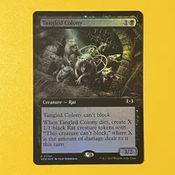 Tangled Colony | Foil Extended Art | R | 344 | WOE | Magic: The Gathering - Image 1