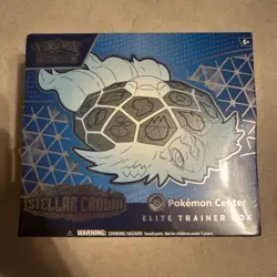 Pokemon Center Stellar Crown Elite Trainer Box PC ETB - NEW/SMALL TEARS On Side - Image 1