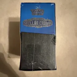 Pokemon Center Stellar Crown Elite Trainer Box PC ETB - NEW/SMALL TEARS On Side - Image 2