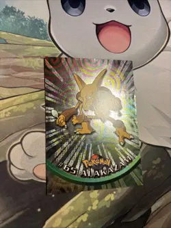 Pokemon Alakazam #65 Topps Chrome Holo LP - Image 2