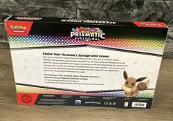 Pokemon TCG Prismatic Evolutions Accessory Pouch Special Collection SEALED - Image 2