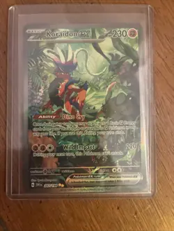Pokemon Koraidon EX TCG 247/198 Scarlet & Violet Base Set SIR 2023 - Image 1