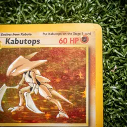 Pokemon Kabutops 9/62 Fossil Holo MP Rare Unlimited 1999 Wizards WOTC - Image 3