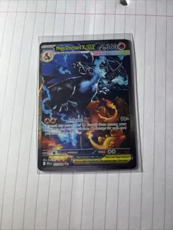 MEGA CHARIZARD X EX 2025 POKEMON MEGA EVOLUTION PHANTASMAL FLAMES SIR #125 NM - Image 3
