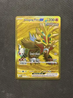 Pokemon TCG Gouging Fire ex 214/162! NM Condition! See Description! - Image 1